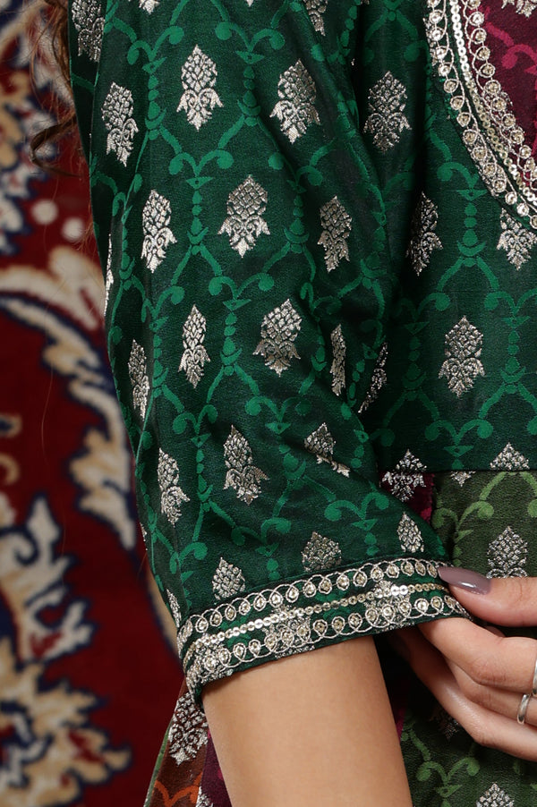 Anarkali kurta with Dupatta Set