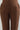 Brown Solid Cotton Blend Straight Trousers &amp; Pants