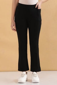 Black Boot Cut Yoga Pants