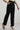 Black Solid Straight Trousers &amp; Pants