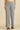 Grey Solid Rayon Straight Trousers &amp; Pants