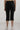 Black Solid Cotton Blend Straight Palazzos &amp; Culottes