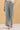 Grey Boot Cut Fir Straight Pants