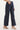 Dark Blue Denim Flared Pants