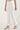 White Floral Net Boot Cut Pants