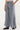 Blue Denim Pintuck Flared Pants