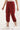 Red Eight Pockets Cropped Cargo