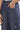 Blue Six Pockets Cropped Cargo Pants