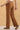 Brown Pintuck Parallel Pants