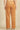 Brown Solid Cotton Blend Straight Trousers &amp; Pants