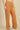 Brown Solid Cotton Blend Straight Trousers &amp; Pants