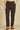 Green Solid Cotton Blend Straight Trousers &amp; Pants