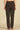 Green Solid Cotton Blend Straight Trousers &amp; Pants