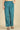 Green Solid Straight Trousers &amp; Pants