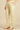 Off White Yarn Dyed Zari Cotton Blend Straight Trousers &amp; Pants