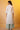 White Classic Kurta with Contrasting Trims