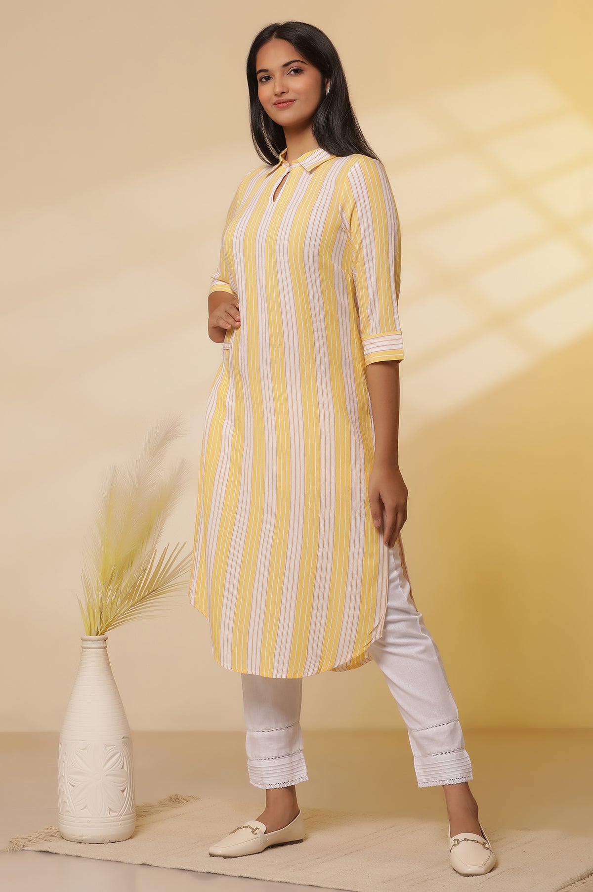 Rayon Straight Kurta - XS