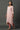 Pink Asymetrical Stripe Printed Cotton Kurta