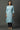 Blue Shirt Collar Seer Sucker Kurta