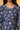 Blue Asymmetrical Floral Printed Kurta