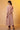Almond Beige Stripe Flared Kurta