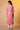 Pink Striped Shirt Style Kurta