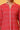 Red Yarn-Dyed Straight Kurta
