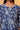 Blue Floral Foil Printed A-line Kurta