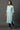 Blue Striped Yarn-Dyed Straight Kurta