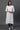 White Mandarin Collar Casual Kurta