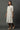 Natural Striped Cotton Flax A-line Dress