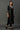 Black Shantung Embroidered Kurta