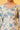 White and Blue Floral Printed Flared Kurta