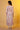 White Flared Kurta with Floral Print
