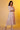 White Flared Kurta with Floral Print