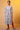 Blue Floral Printed Kurta Kansai Thread