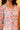 White Straight Organza Kurta with Pink Floral Print