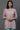 Pink Floral Printed Cotton Lurex Kurti