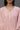 Peach Lurex Crepe Stripe Short Kurti