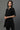 Black Sequined Short Fusion Kurti