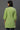 Green Geometric Printed A-line Kurti