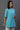 Blue Yarn-Dyed Solid Kurti