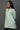 Green Causal Kurti with Embroidery on Neck