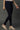 Blue Solid Cotton Lycra Tights