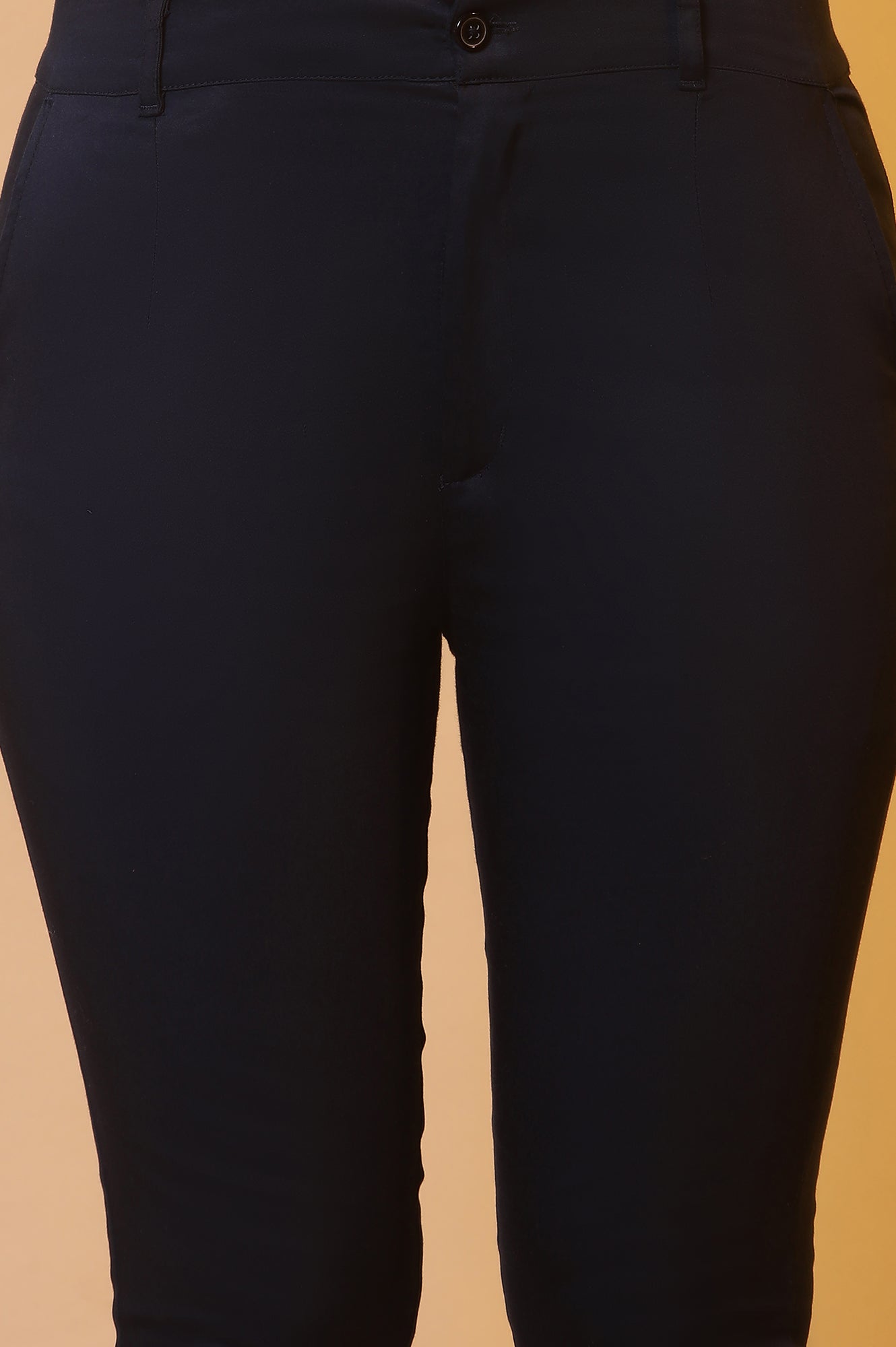 Blue Sleek and Stylish Slim Pants