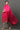 Pink Floral Zari Print Chiffon Dupatta