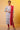 Pink Cotton Yarn-Dyed Dupatta