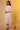 Off-White and Yellow Striped Cotton Kurta and Palazzos Set
