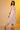 Off-White and Yellow Striped Cotton Kurta and Palazzos Set