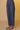 Blue Striped Cotton Shirt Collar Kurta and Palazzo Co-ord Set